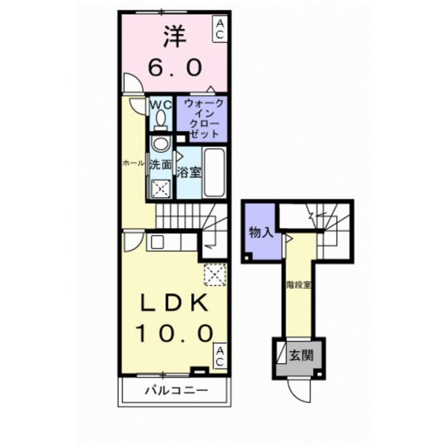 コントレイルの間取り