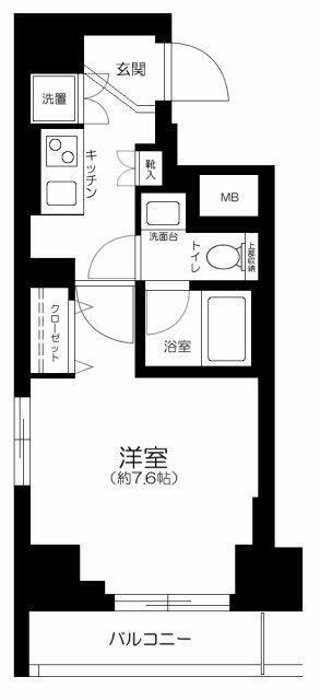 ハーモニーレジデンス上野の杜の間取り