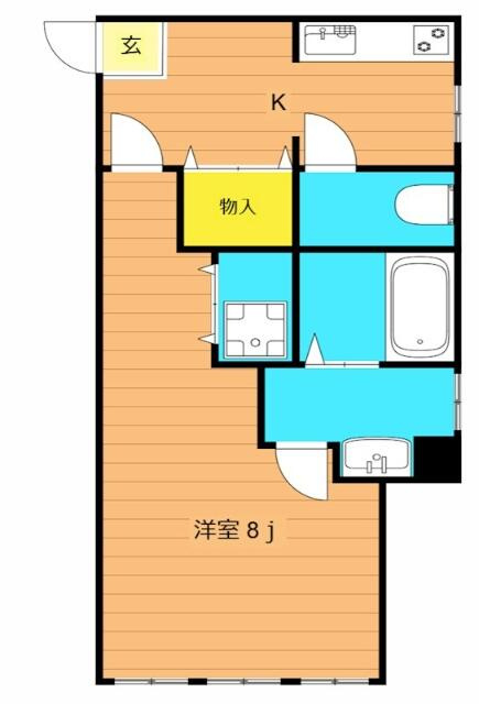 ウイング古屋の間取り