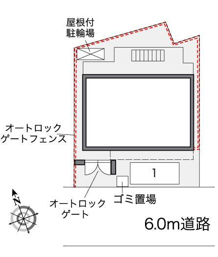 レオパレス真田山の間取り