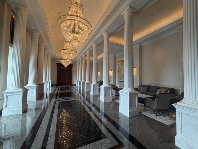 グラングリーン大阪THE NORTH RESIDENCEのロビー