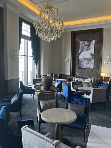 グラングリーン大阪 THE NORTH RESIDENCE　１７Ｆ南向きのロビー