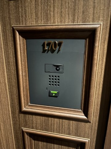 グラングリーン大阪 THE NORTH RESIDENCE　１７Ｆ南向きのセキュリティ