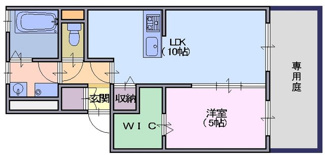 【間取り】 | ラ・フロール青垣