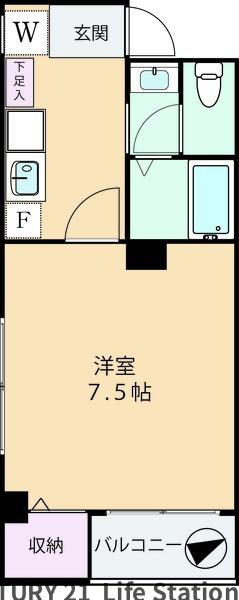 オードリーハウスの間取り