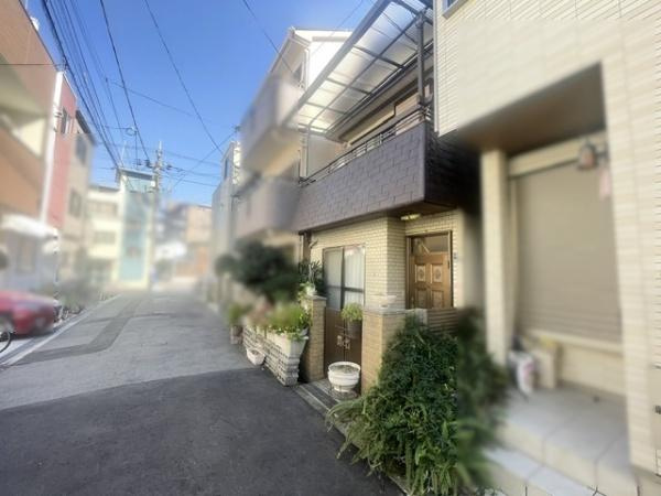 【前面道路含む現地写真】 | 大阪市旭区森小路2丁目　古家付土地
