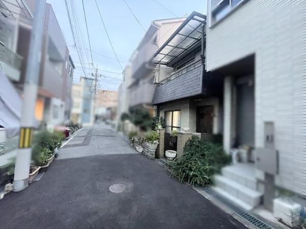 【前面道路含む現地写真】 | 大阪市旭区森小路2丁目　古家付土地