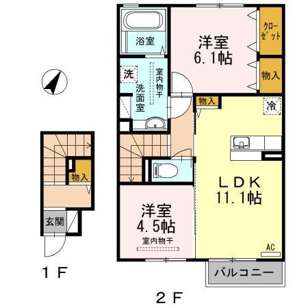 【間取り】 | コマース　グローリー2