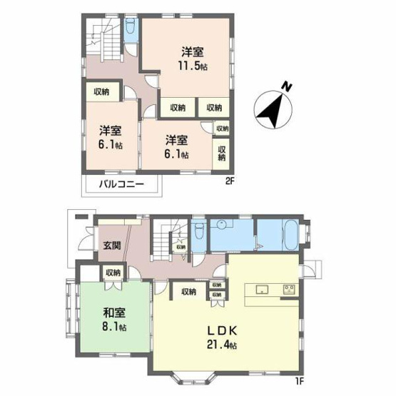 【間取り】 | 滝山借家　谷口邸