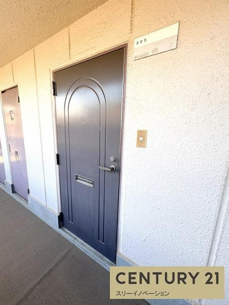 ＭＭハイツの玄関