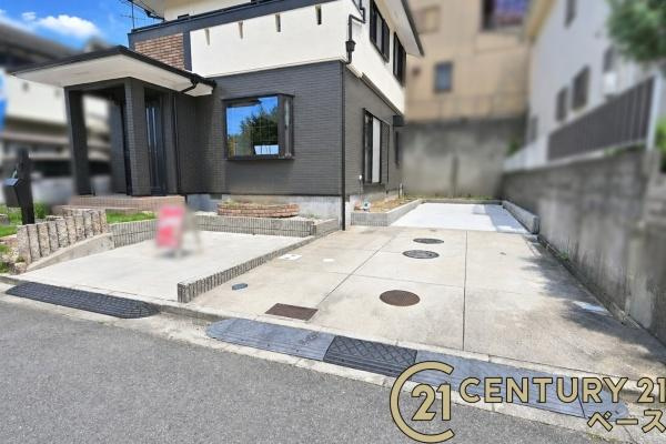 香芝市上中　一戸建の駐車場|■現地撮影写真■