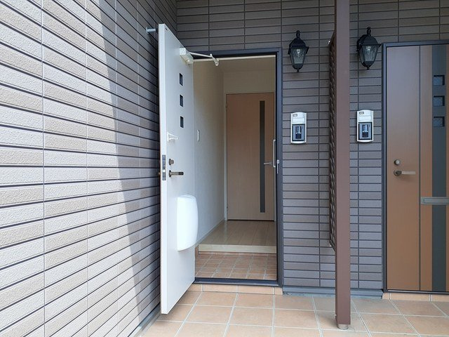 グレイスの玄関