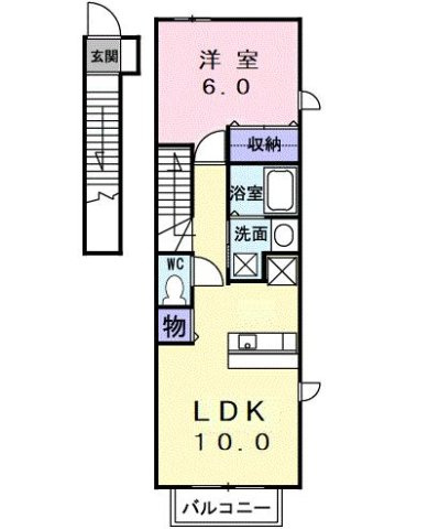 フォーリーフの間取り