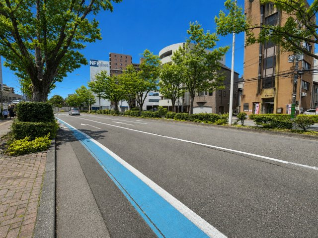 中央区礎町通上一ノ町土地　6980万円の前面道路含む現地写真