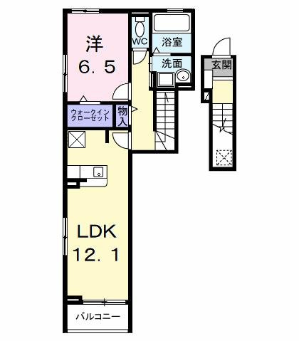 コートハイム．ＫⅠの間取り