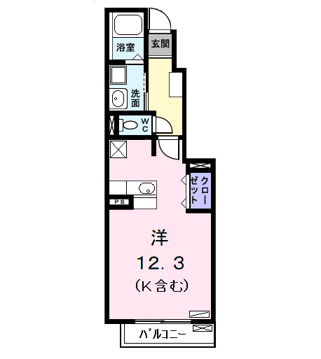 クレア　デ　メゾンの間取り