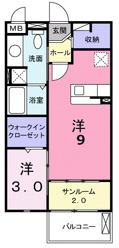 エクセル　杉ノ木の間取り