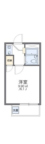 レオパレス一宮第４の間取り