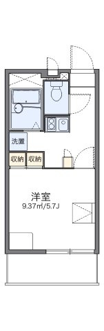 レオパレス延珠の間取り