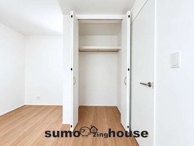 川崎幸町303　1号棟の収納|大きなものも収納できそうです
