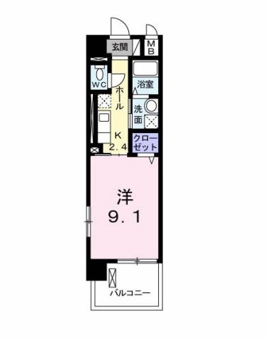 ルミエール山越の間取り