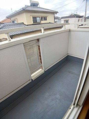 セレノ東野　Ａのバルコニー