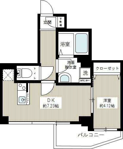 HY's YOKOHAMA LIGAREの間取り