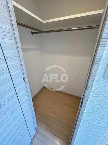 アクロス福島アーバンヒルズの収納|アクロス福島アーバンヒルズ　ウォークインクローゼット