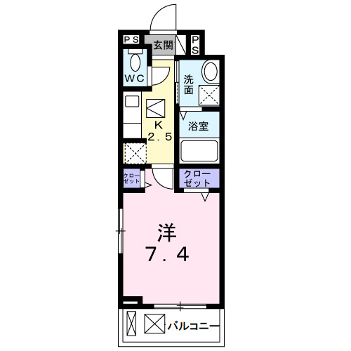 【間取り】 | レソール　ワン