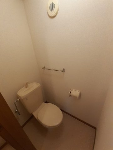 【トイレ】 | パークサイド池端Ｂ | 落ち着いた色調のトイレです
