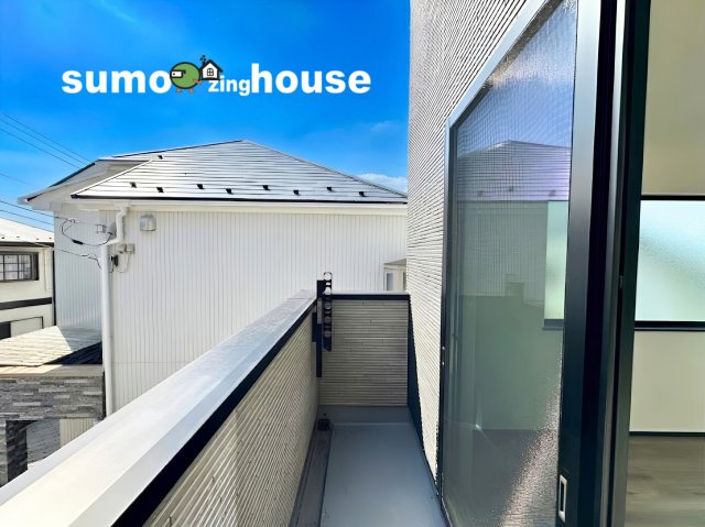 新築戸建　汲沢4丁目のバルコニー|陽当たり良好なバルコニーです