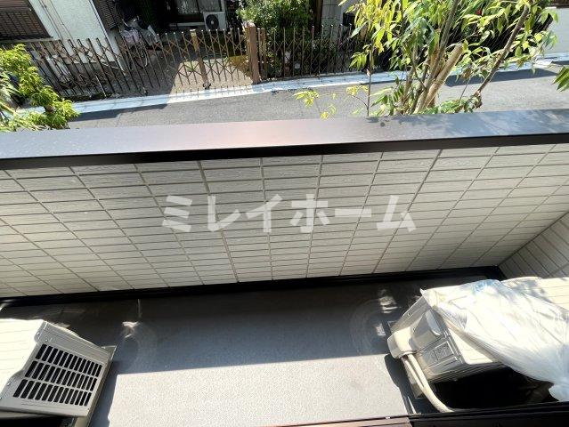セレスティア中央Ⅱのバルコニー