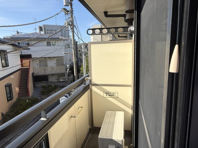 メゾンクレインのバルコニー