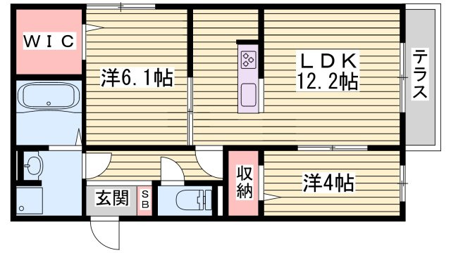 ダイヤハウスⅤの間取り
