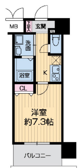 【間取り】 | エス・キュート城東中央