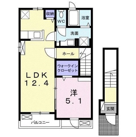 フロイデの間取り