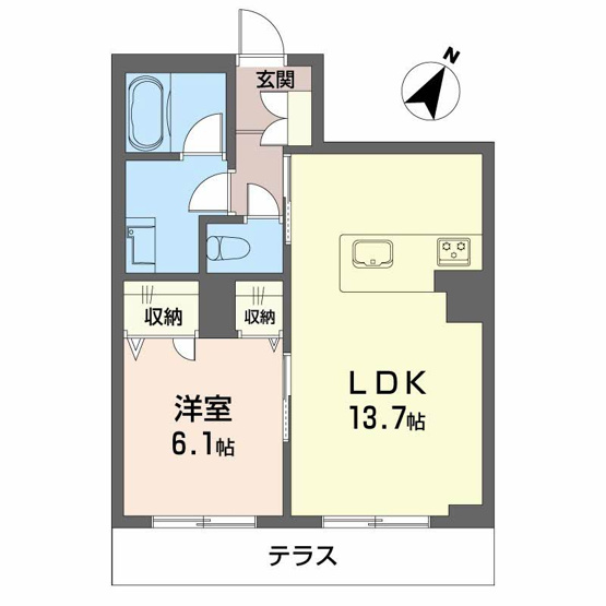 【間取り】 | フェリシティⅢ