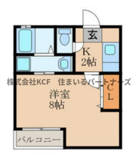 リブレア中央公園通りB棟の間取り