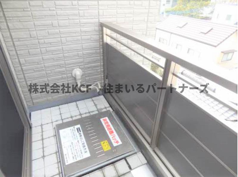 グレースランド日吉のバルコニー