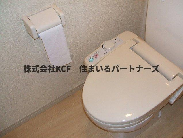 ステラヒルズ高良のトイレ|ゆったりとした空間のトイレです