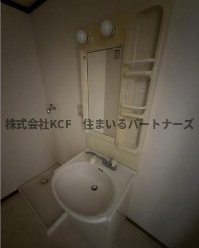 プチレジデンスの洗面所|ゆったりとスペースのある洗面所