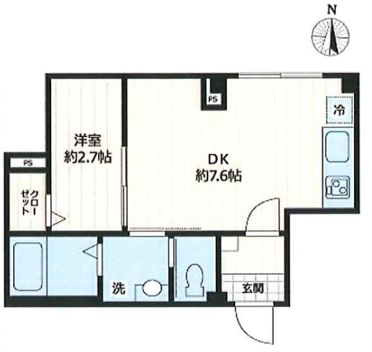 グランパーク本所の間取り