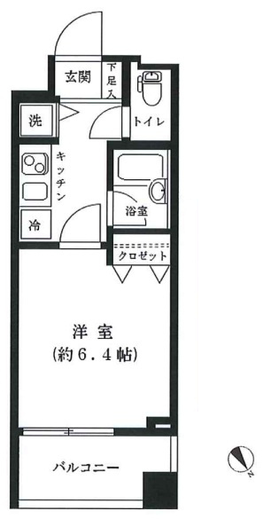 シンシア本郷東大前の間取り