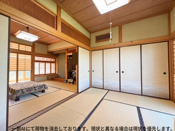 王ノ瀬1丁目　戸建ての和室|落ち着いた雰囲気のある和室です。障子やふすまの配置が整っており開放感も感じられます。
天井や木枠の仕上げも丁寧な造りになっています。採光も良好な空間です。