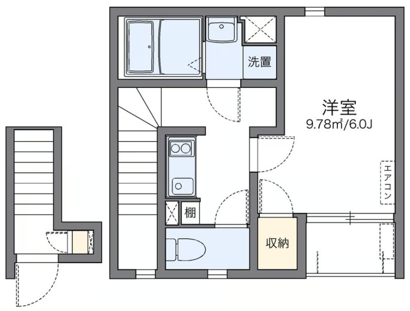 レオネクスト東浅草の間取り
