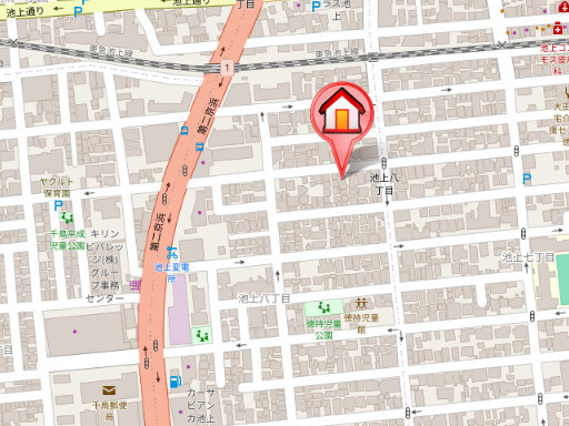 【地図】 | レジディア池上B棟