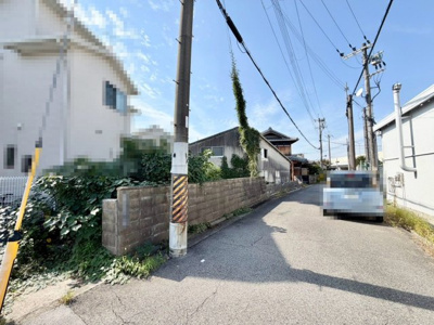 【前面道路含む現地写真】 | 日置荘田中町　売土地 | 【閑静な住宅地でのびのび子育て】閑静な住宅地で子育て家族にピッタリ！毎日のお散歩も快適な緑に恵まれたエリアです♪