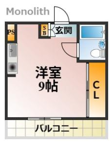 府中セントポーリアの間取り