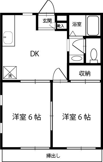 コーラルハイムの間取り