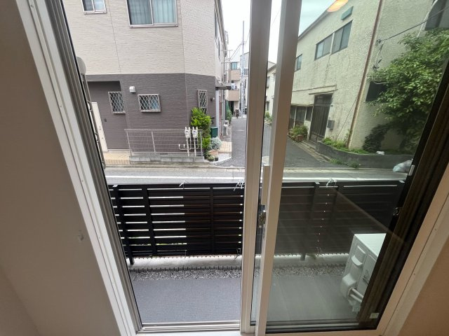 セレスティア大森西のバルコニー